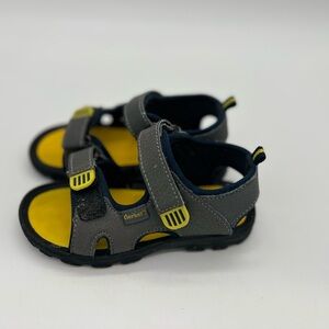 Gerber Boy Toddler Gray Sandals 10T